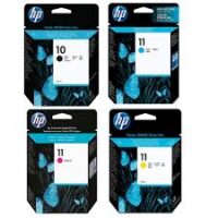 Hp 11 Original Multi Pack Tri Colour Ink Cartridges