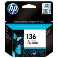 Hp 136 Original Tri Colour Ink Cartridge