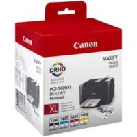 Canon PG-1400XL Original Multi Pack Ink Cartridges B/Y/M/C ur