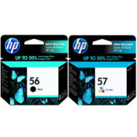 Hp 56/57 Original Combo Set Ink Cartridge