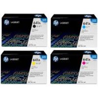 HP 641A (C9722A) Original Multi Pack Toner Cartridge B/C/Y/M