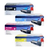 Brother TN348 Original Toner Cartridges Full Set B/C/M/Y