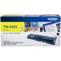 Genuine Brother TN-240Y Yellow Laser Toner Cartridge - up to 1 400 pages - for use with Brother HL-3040CN, MFC-9120CN, MFC-9320CW and DCP-9010CN