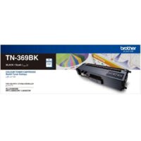 Genuine Brother TN-369BK Black Toner Cartridge